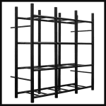 Bin Warehouse Rack - 12 Tote Heavy Duty / Black - Image 2